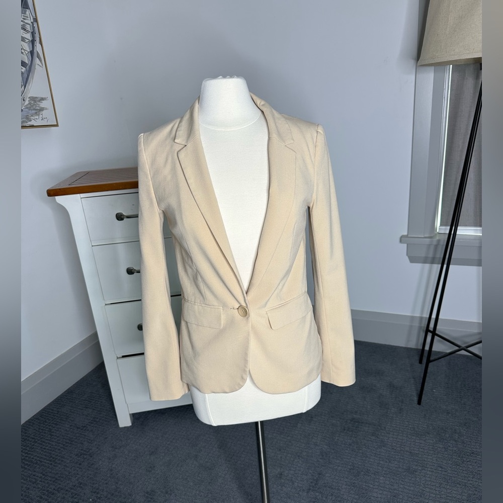 H&M tan blazer